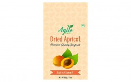 Agile Organic Dried Apricot   Box  200 grams